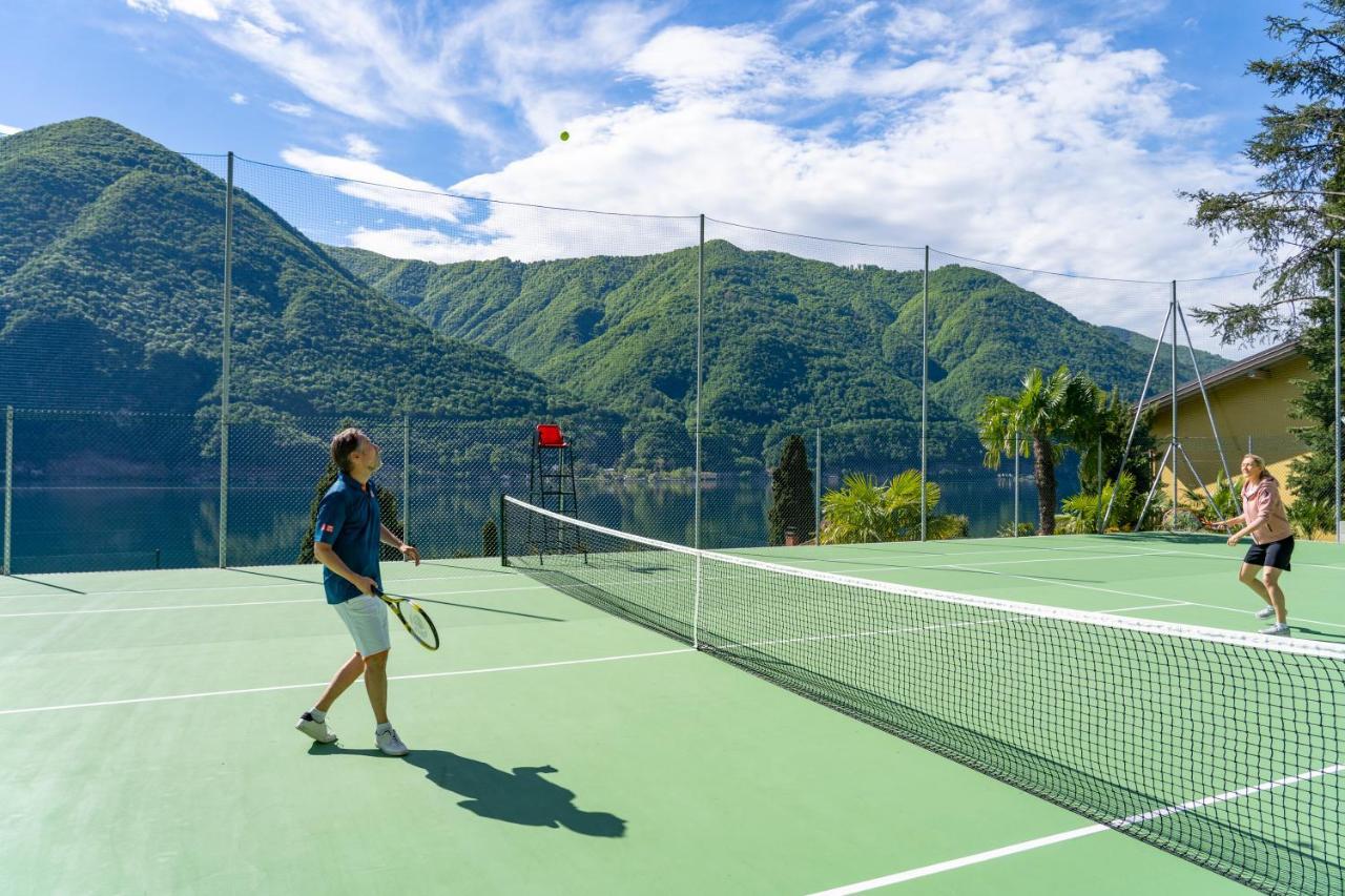 Residenza Lago Di Lugano Cima Eksteriør billede