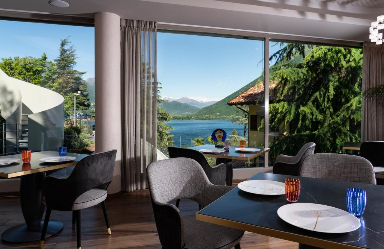 Residenza Lago Di Lugano Cima Eksteriør billede