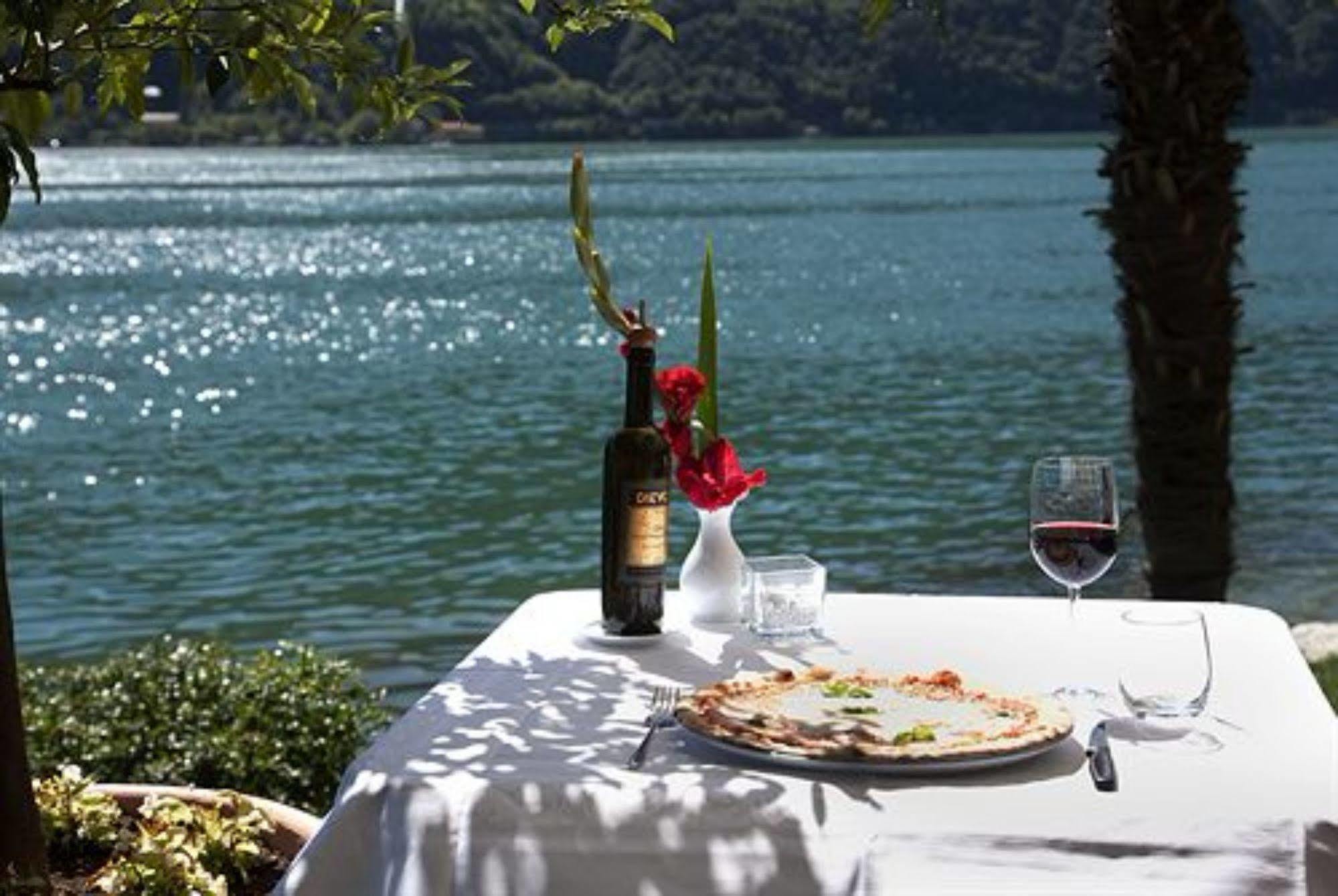 Residenza Lago Di Lugano Cima Eksteriør billede